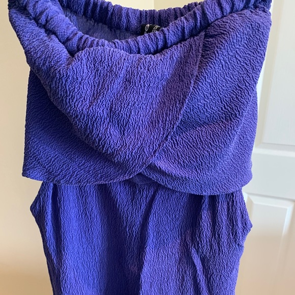 bebe Pants - Bebe jumpsuit purple colour